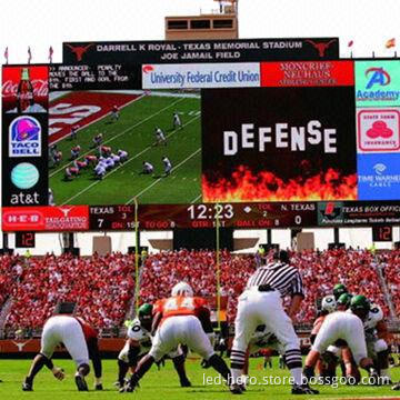 Waterproof Stadium LED Display, Angle Adjustable, Rubber Cover for Protection, Used in Rubber Mask